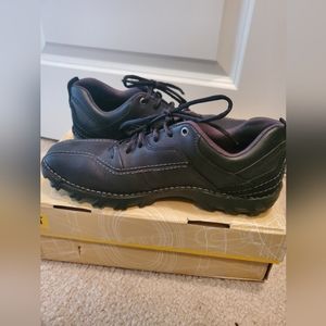Mens black CAT shoes